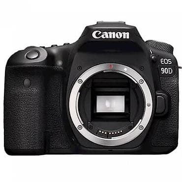i7 processor: Canon EOS 90D gövdə (lenssiz) - 32.5 MP APS-C CMOS sensor – yüksək — 1