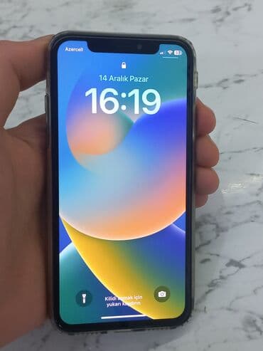 soyuducu satisi: IPhone X, 64 GB, Matte Gold — 1