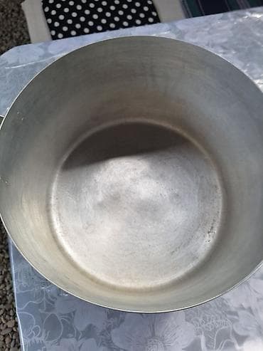 Qazan, rəng - Boz, Alüminium, 5-dən çox l, Kukmara, Rusiya — 2