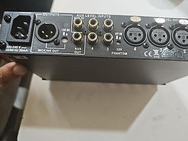audio mikser: Shure SCM268 Microphone Mixer - 4 kanallı mikrofon mikseri – hər — 3