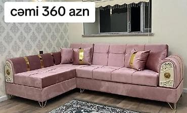 Künc divan, Yeni, Açılan, Bazasız, Parça, Şəhərdaxili pulsuz çatdırılma