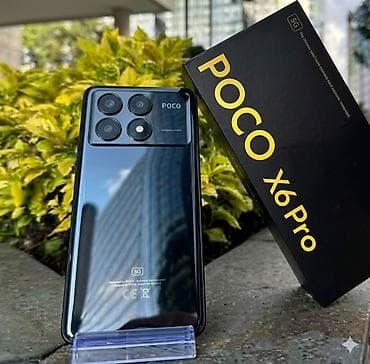 knopkali telefon: Poco X6 Pro, 512 GB, rəng - Qara, Sensor — 1