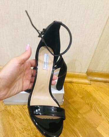 qara mokasinlər: Ölçü: 38.5, rəng - Qara, Yeni — 9