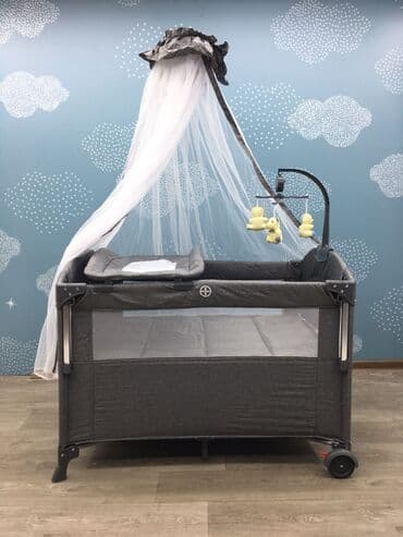 uşağ manej: Детская кровать манеж — 1