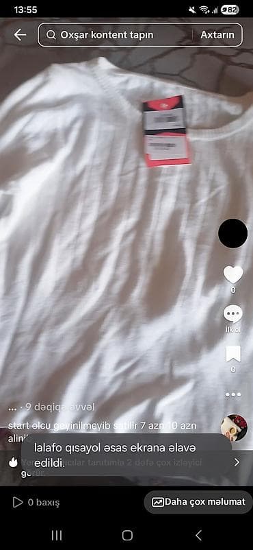 mayka modelleri: Qadın köynəyi – FB Sister brendi - Rəng: açıq çəhrayı və krem rəngli — 1