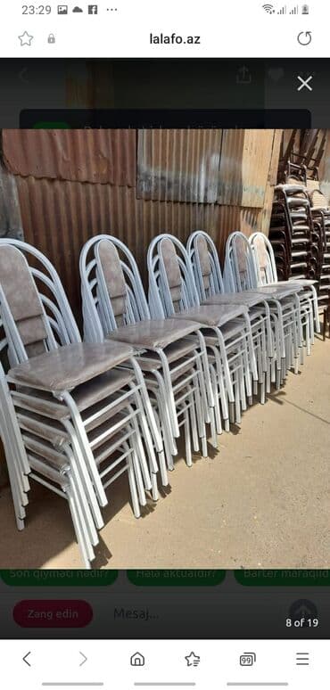 oturacaglar: Stol və stul - gözəl mətbəx dəstimiz. Bağ evlərinizi, kafelərinizi — 2