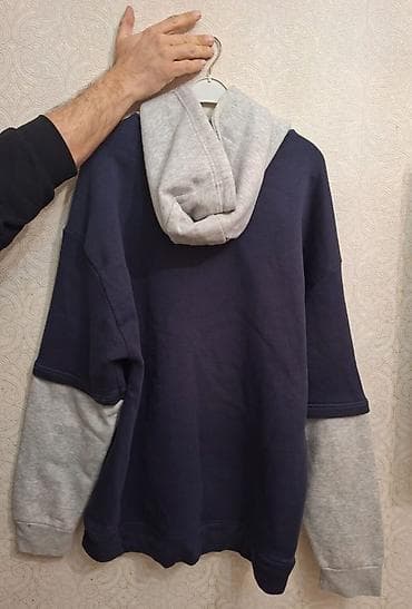 Baş geyimləri: Svitşot, XL, rəng - Göy — 2