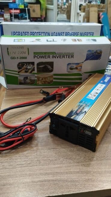 инвертор с 12 на 220 вольт: Новый Инвертор, 3000-5000 Вт, 12 - 220 в, Бесплатная доставка — 5