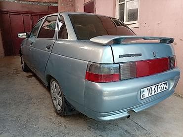 la: Lada 2110 sedan – göy-metalik rəng, arxa spoylerli, yüngül lehimli — 2