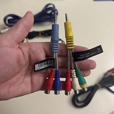 iphone 7 aux: RCA və 3.5 mm AUX kabel dəsti Məhsul təsviri: - Müxtəlif uzunluqlarda — 5