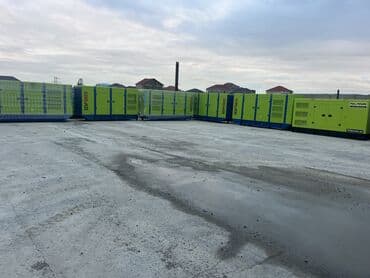 Quru inşaat materialları: Sənaye tipli dizel generatorları – GENPOWER - Güclü səssiz — 1