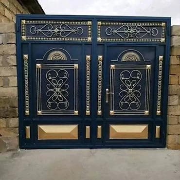 İstəyinizə uyğun demir Qapi ve darvazaların sifarişlə hazırlanması