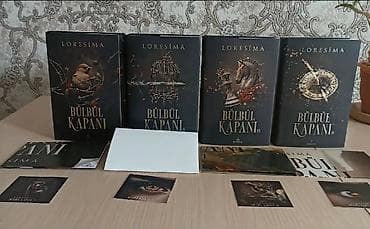 qab iskafi: Məhsul: Loresima – Bülbül Kapanı kitab seriyası (I–IV) Təsvir: - — 1