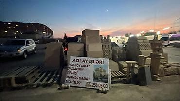 Aqlay işləri və daş məmulatları - Hər növ aqlay daşlarının kəsimi və — 2