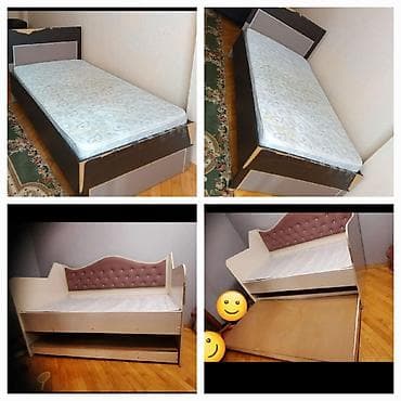 embawood matraslar: Oğlan və qız üçün, İşlənmiş, Çarpayı, Bazalı, Matras ilə, Siyirməli — 1