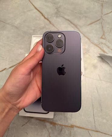 ipad satilir: IPhone 14 Pro, 256 GB, Deep Purple, Simsiz şarj, Face ID — 3