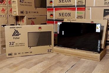 Televizor Ficher Alman brendi 2 modeli var Smart olan ve olmayan