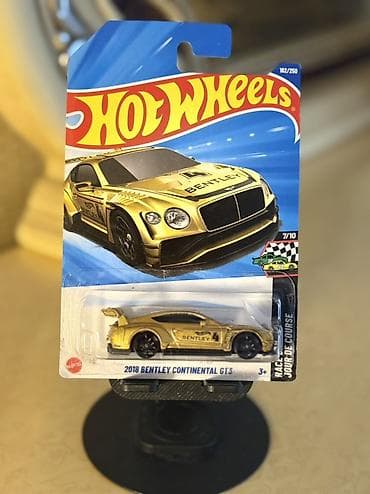 Bentley: Hot Wheels miniatür maşın – 2018 Bentley Continental GT3 - Brend: Hot — 1