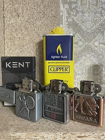 Электротранспорт: Satılır – çox keyfiyyətli metal benzinli alışqanlar 🔥 Kolleksiya üçün — 2