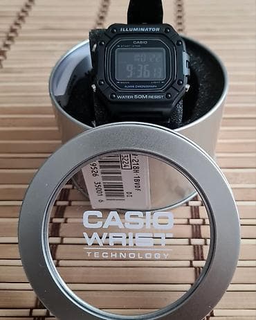 elektron satlar: Yeni, Qol saatı, Casio, rəng - Qara — 10