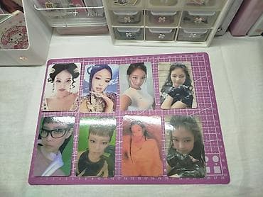 stranger things kinder: K-pop jennie photocard seti əllə hazırlanmışdır ama aparatlardan — 1