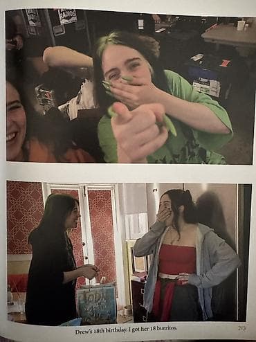 Jurnallar: Фотокнига Billie Eilish с её автографом! Включает редкие фотографии — 5