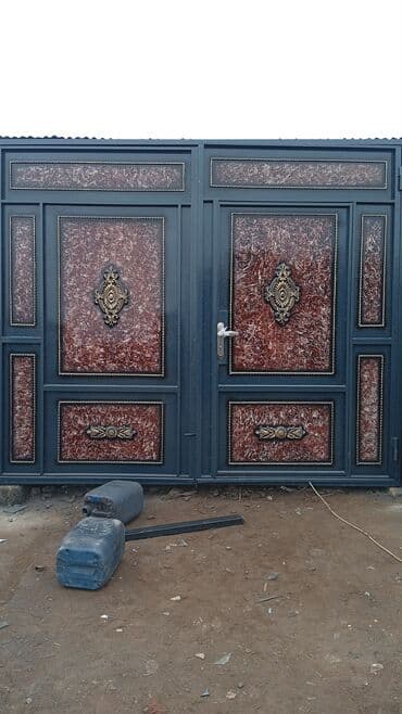 Lincoln: Железо Дворовые ворота, Механические, С дверью, Нет кредита, Бесплатная установка — 9