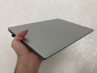 Tulumlar: Lenovo noutbuk – yüngül və zərif gövdə, gümüş rəngli dizayn — 2