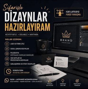 Резюме: Peşəkar qrafik dizayn xidməti Xidmət istiqamətləri: - Sosial media — 3
