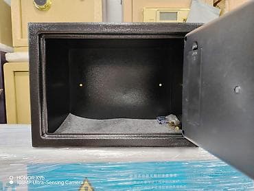Seyflər: Elektron şifrəli seyf - Material: qalın polad korpus, toz boya örtük — 3