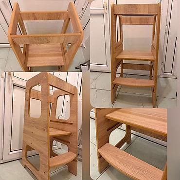 iran sobasi islenmis: Uşaq nərdivanı / “Learning Tower” tipli dayaq taburesi - Material — 1