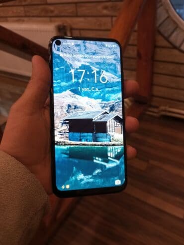 Huawei P40 lite, 128 GB, rəng - Qara, İki sim kartlı