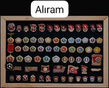 Digər kolleksiyalar: Kolleksiya sancaqları və nişanlar – böyük qarışıq dəst - Mövzu — 2