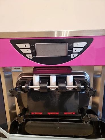 Restoran, kafe avadanlığı: Dondurma aparatı Ice cream machine BJ218S 18-20L/H 3 Rəngli Masaüstü — 2