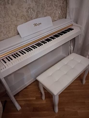 weltmeister caprice n: Ağ rəngdə “Major” brendi pianino (klassik kabinet tipli) — 2