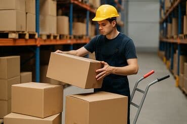 Yükvuran fəhlə, 17 il, Təcrübəsiz, Tam iş günü