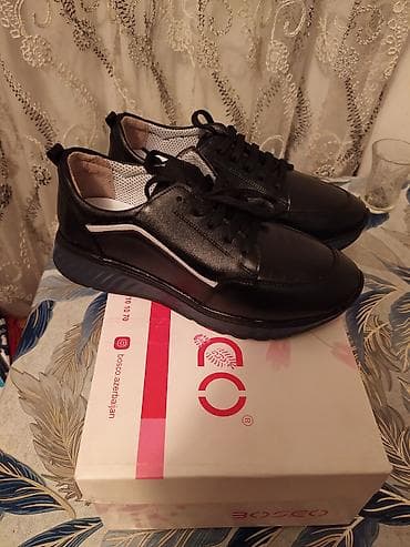 m3 pro: BOSCO markalı qara rəngdə idman üslublu ayaqqabı - Rəng: Qara, yan — 3