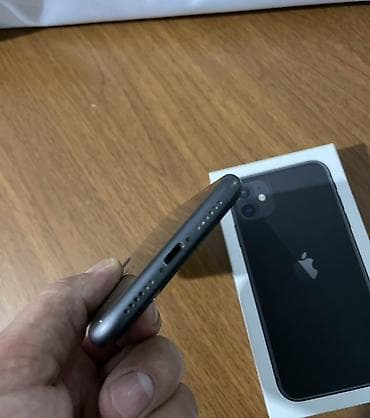 telefon iphone 5s: IPhone 11, 64 GB, Qara, Face ID, Sənədlərlə — 3