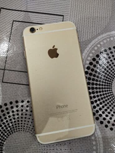 iphone 15 plus ikinci el: IPhone 6, 32 GB, Matte Gold, Barmaq izi — 3