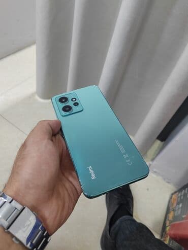 Mətbəx texnikası: Redmi Note 12, 256 GB, rəng - Mavi, Barmaq izi — 1