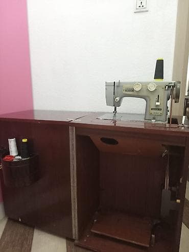 et masini: Tikiş maşını Chayka, İşlənmiş,Mexaniki, 1 saplı, Ünvandan götürmə — 1