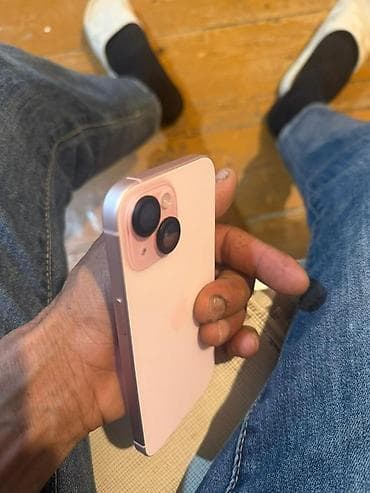 iphone xe: IPhone 15, 128 GB, Çəhrayı, Face ID — 6