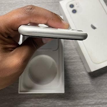 apple watch 1: IPhone 11, 128 GB, Ağ, Zəmanət, Kredit, Simsiz şarj — 4