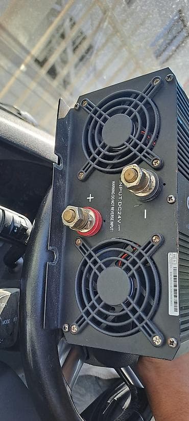 Nəqliyyat: CARSPA Power Inverter – 5000W (Pik 10000W) - Giriş: DC 24V (batareya — 2