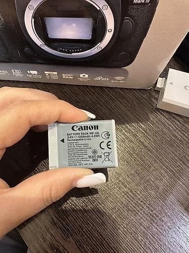 video reqistrator: Canon NB-13L batareya - Orijinal Canon şarj oluna bilən Li‑ion — 1