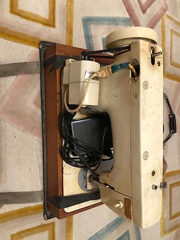 Elektronika: Elektrik tikiş maşını – pedallı, motorlu Texniki xüsusiyyətlər: - — 3