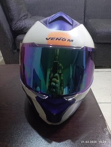 Мопеды, скутеры: Motodəbilər üçün tam üzlü kaska – Venom/Thunder4 dizaynı - Korpus — 1