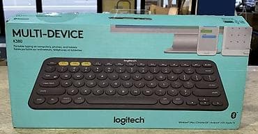 Masaüstü kompüterlər və iş stansiyaları: Logitech K380 Multi-Device Bluetooth klaviatura Xüsusiyyətlər: - — 1