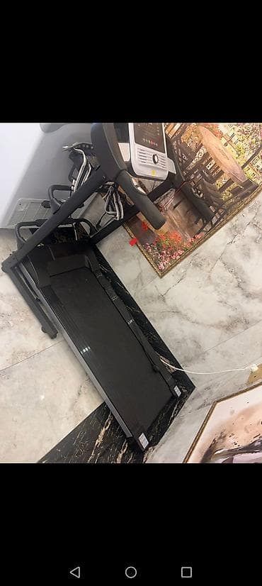 Elektrikli qaçış trenajoru 120 ceki ela veziyede tecli satlir xayiş