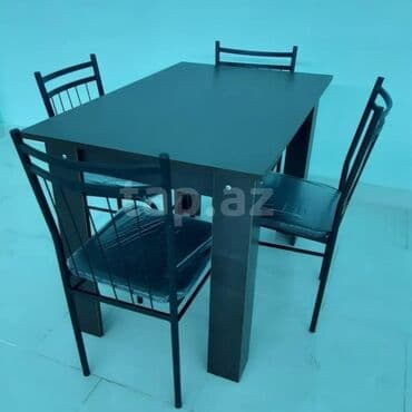 metbex stol stulları qiymetleri: Stol stul desti, masa və oturacaqlar dəsti, Metbex üçün stol stul — 17